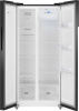 Холодильник Weissgauff WSBS 500 Inverter NoFrost Black Glass