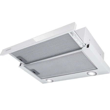 Телескопическая вытяжка MEFERI SLIDEBOX60WH GLASS ULTRA