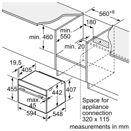 Духовой шкаф Bosch CMG656BS1