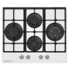 Варочная панель газовая  MEFERI MGH604WH GLASS ULTRA