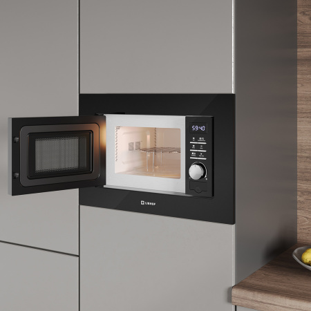 Встраиваемая микроволновая печь Libhof MOS-2120 black