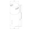 Вытяжка Korting KHA 39970 N Cylinder