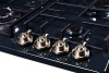 Газовая варочная панель Kuppersberg FV 6 TGRZ ANT Silver