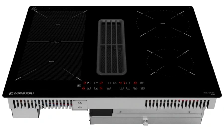 Варочная панель индукционная с вытяжкой Meferi XSMART60BK ULTRA