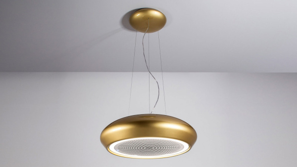 Островная вытяжка Sirius SILT 26 DERUTA gold