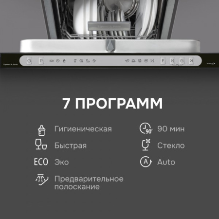 Посудомоечная машина Zigmund & Shtain DW 312.4