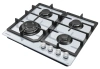 Газовая варочная панель Meferi MGH604WH GLASS COMFORT