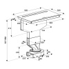 Индукционная варочная панель Bertazzoni со встроенной вытяжкой P904IBHNE