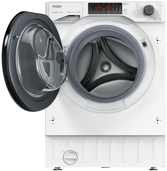 Встраиваемая стирально-сушильная машина Haier HWDQ90B416FWB-RU