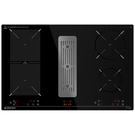 Варочная панель индукционная с вытяжкой Meferi XSMART35IX ULTRA