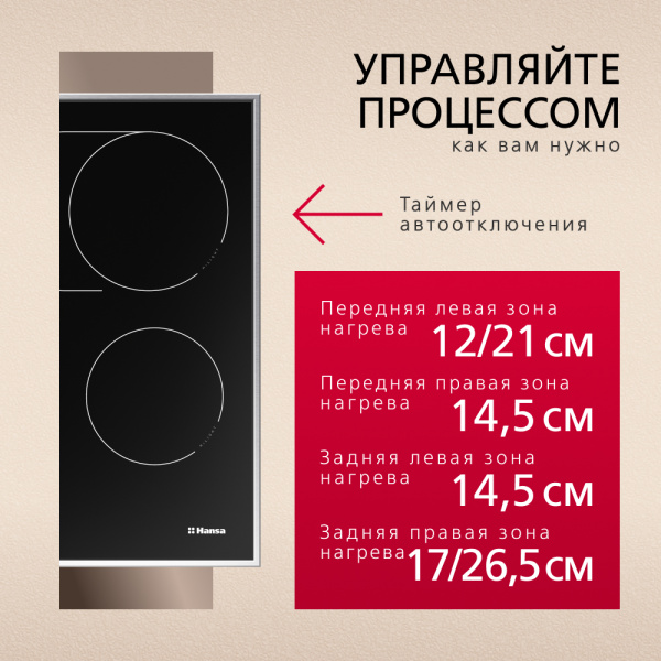 Электрическая панель Hansa BHCI66706