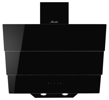 Наклонная вытяжка Monsher TROYES 60 Noir