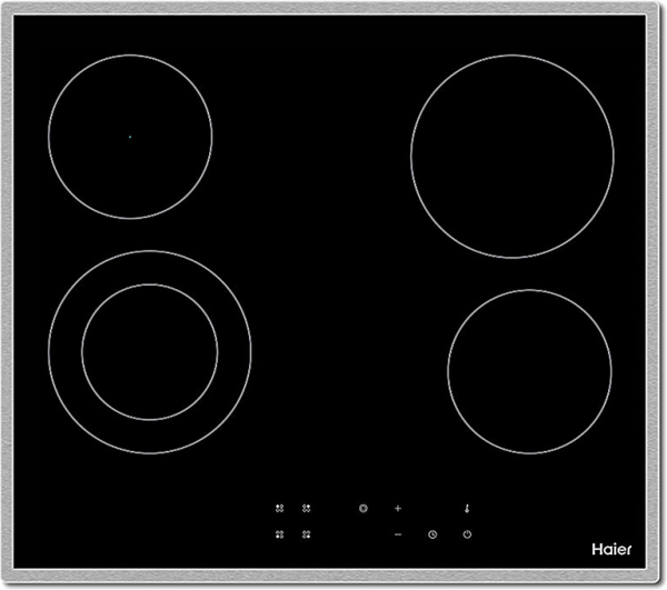 Стеклокерамическая варочная поверхность Haier HHX-C64DFB