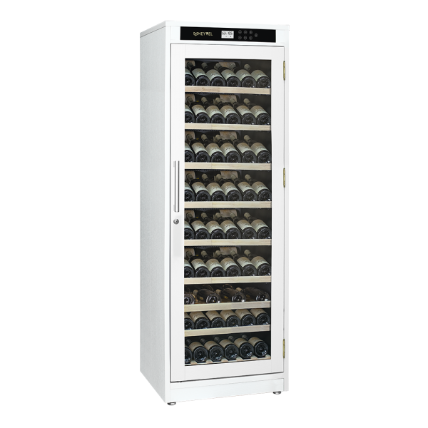 Винный шкаф Meyvel MV102-WW1-M (White Snow)