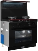 Газовая плита Hiberg S-FEG 92 с вытяжкой i-VM 9120