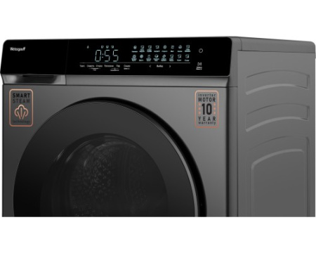 Стиральная машина с сушкой Weissgauff WMD 888 Touch Inverter Steam Silver