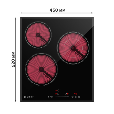 Варочная панель инфракрасная Libhof PH-50453C