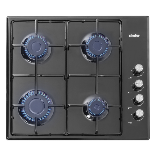 Газовая варочная панель Simfer H60Q40B400 серия Comfort