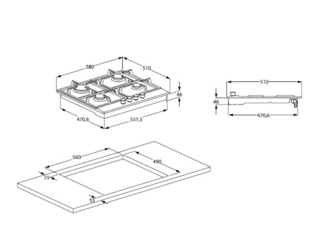 Варочная панель Beko HIAW64225SW