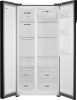 Холодильник Weissgauff WSBS 600 NoFrost Inverter Inox Glass