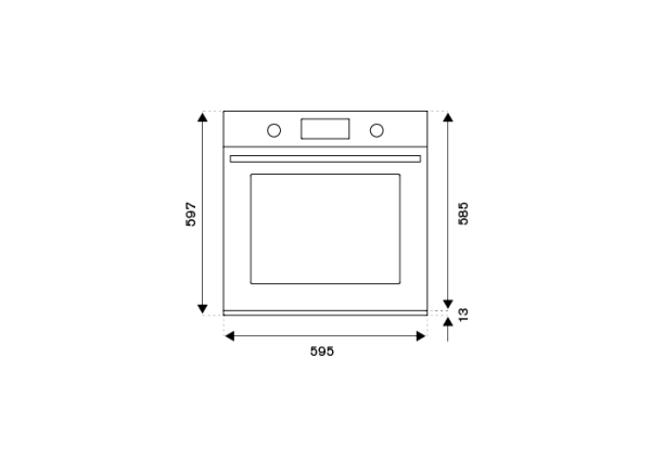 Духовой шкаф Bertazzoni F605MODEKXS