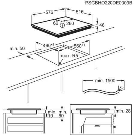 Варочная панель AEG IAE64431FB