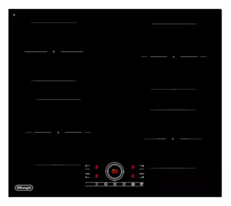 Индукционная варочная панель Delonghi ELETTRA 4B0P CR