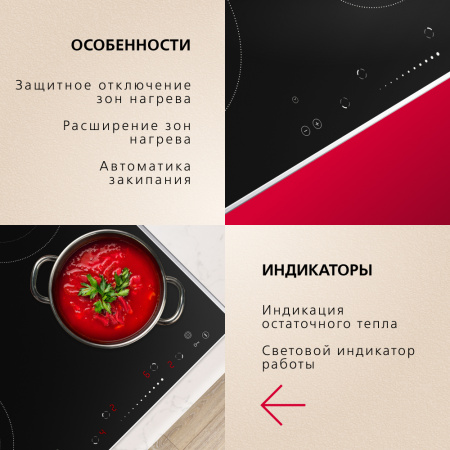 Электрическая панель Hansa BHCI96808