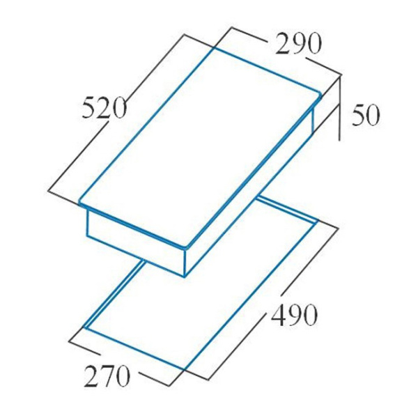 Электрическая варочная панель Cata TDG 3002 BK