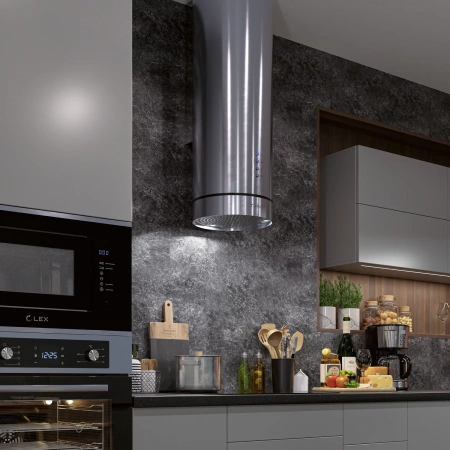 Вытяжка Lex Tubo Isola 350 inox