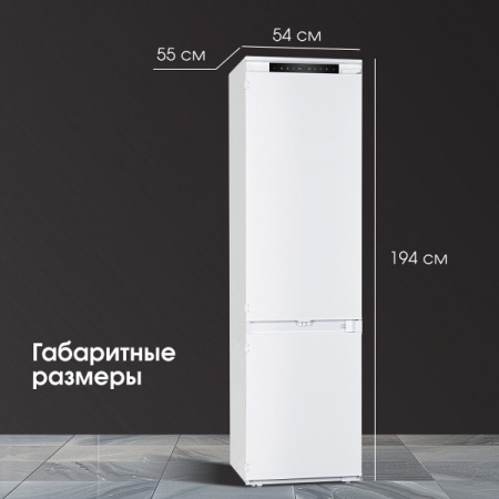 Встраиваемый холодильник Zigmund & Shtain BR 19 X