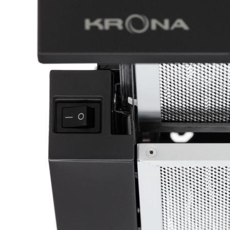 вытяжка Krona KAMILLA T 600 BLACK (2 мотора)