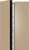 Холодильник Weissgauff WSBS 1036 Inverter NoFrost Premium Сhampagne Glass