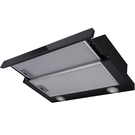 Телескопическая вытяжка MEFERI SLIDEBOX60WH GLASS ULTRA