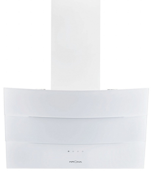 Наклонная вытяжка KRONA INGA 600 white sensor
