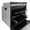 Электрический духовой шкаф EXITEQ EXO-403 BLACK/INOX