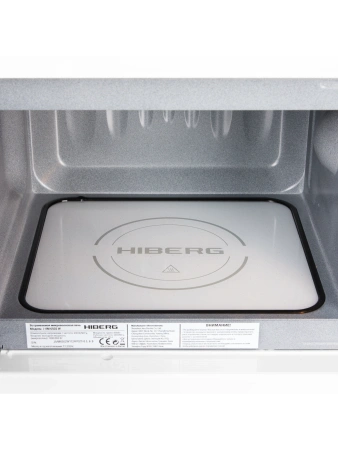 Встраиваемая микроволновая печь HIBERG i-VM 6502 W (инверторная)