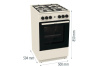 Газовая плита Gorenje GG5A12BEF