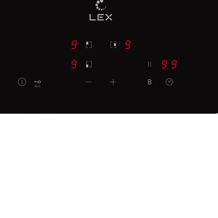 Варочная панель индукционная LEX EVI 430A BL