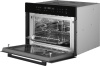 Духовой шкаф компактный с СВЧ Weissgauff OE 446 Black Edition