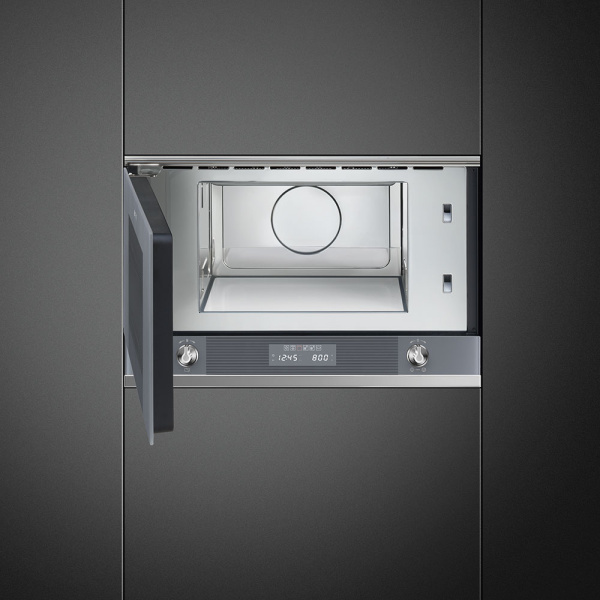 Встраиваемая микроволновая печь Smeg MP122S1