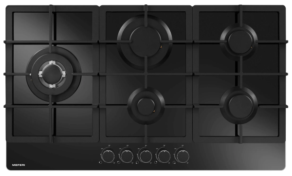 Варочная панель газовая MEFERI MGH905BK GLASS ULTRA