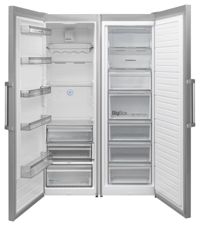 Холодильник Scandilux SBS711EZ12X