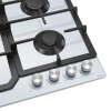 Газовая варочная панель Meferi MGH604WH GLASS COMFORT