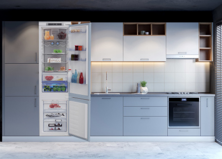 Встраиваемый холодильник Beko BlueLight BCNA306E2S