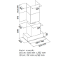 Вытяжка Falmec GRUPPO INCASSO NRS STEEL 70 PLUS