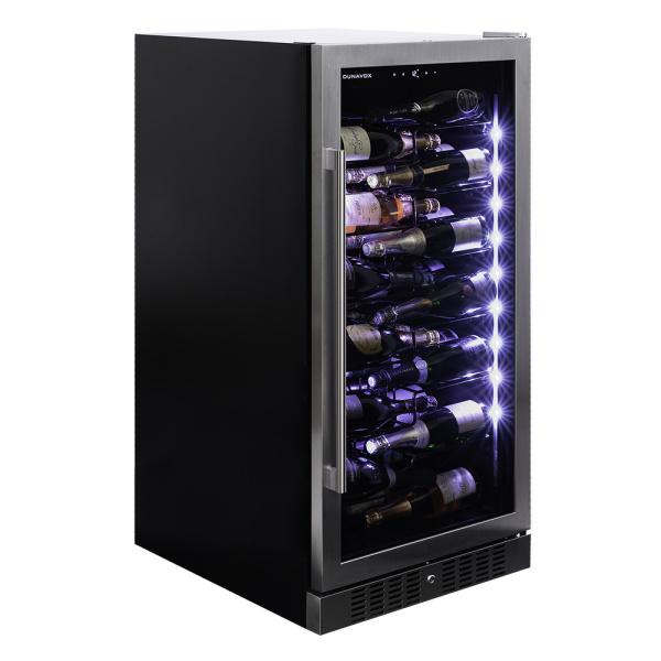 Компрессорный винный шкаф Dunavox DX-70.258SS