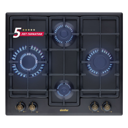 Газовая варочная поверхность Simfer H60V41L597