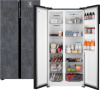 Холодильник Weissgauff WSBS 600 NoFrost Inverter Rock Glass