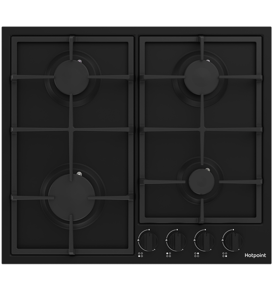 Газовая варочная панель Hotpoint HGMT 642 BL